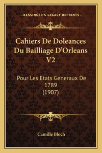 Cahiers De Doleances Du Bailliage D'Orleans V2