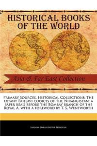 Extant Pahlavi Codices of the Nirangistan