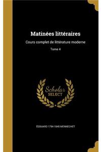 Matinees Litteraires