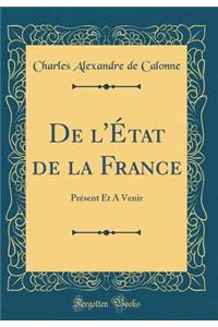 de l'État de la France