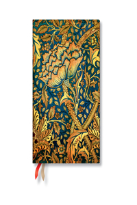 Paperblanks 2024 Morris Windrush William Morris 12-Month Flexi MIDI Horizontal 176 Pg 100 GSM