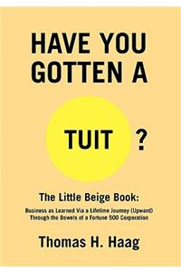 Have You Gotten [A Round] Tuit?