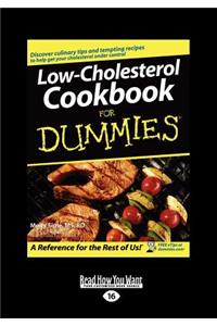 Low-Cholesterol Cookbook for Dummies (Large Print 16pt)