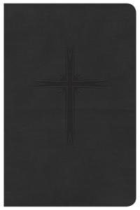 CSB Pocket Gift Bible, Charcoal Leathertouch