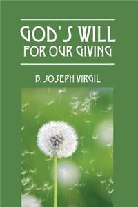 God's Will for Our Giving