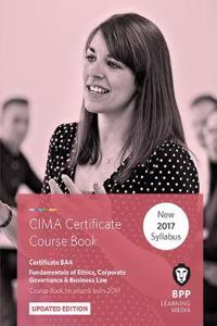 CIMA BA4 Fundamentals of Ethics, Corporate Governance and Bu