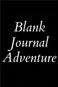 Blank Journal Adventure