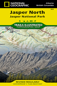 Jasper North Map [Jasper National Park]
