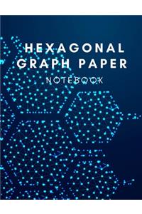 Hexagonal Graph Paper Notebook