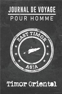 Journal de Voyage pour homme Timor Oriental