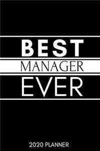 Best manager ever. Planner 2020