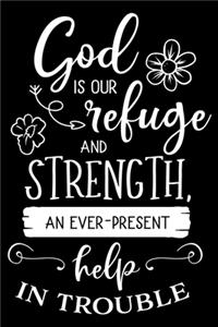 God is our refuge and strength an ever present help in trouble