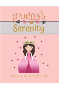 Princess Serenity Draw & Write Notebook