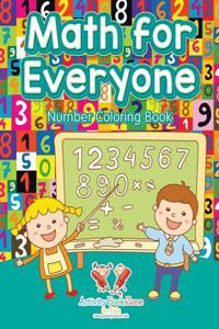 Math for Everyone Number Coloring Book