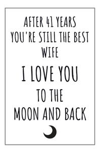 41 Year Anniversary Journal