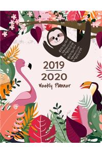 2019-2020 Weekly Planner