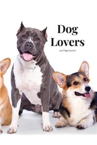 Dog Lovers 100 page Journal