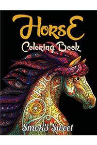 Horse Coloring Book