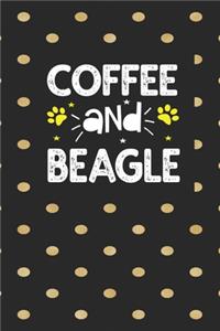 coffee and beagle Notebook