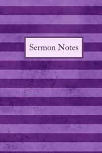 Sermon Notes