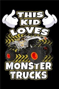 This Kid Loves Monster Trucks