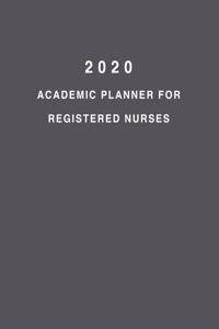 2020 Academic Planner For Registered Nurses