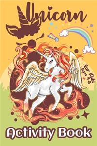 Unicorn Activity Book for Kids Ages 4-8