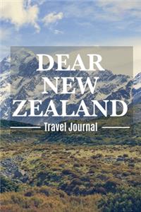 Dear New Zealand Travel Journal