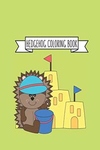 Hedgehog Coloring Book