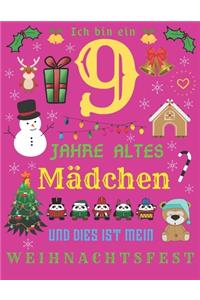 Ich bin ein 9 Jahre altes Mädchen und dies ist mein Weihnachtsfest