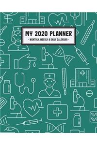 My 2020 Calendar Planner