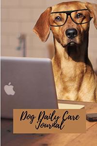 Dog Daily Care Journal