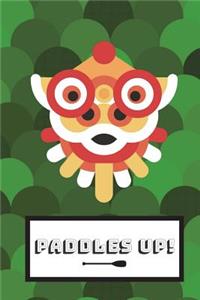 Paddles Up! Dragon Boat Notebook