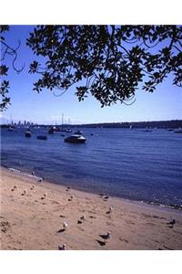 Beach Scene School Composition Book