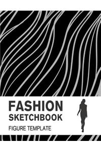 Fashion Sketchbook with Figure Template