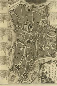 A Map of Augsburg, Germany in 1800 Journal