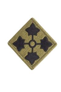4th Infantry Division Unit Patch U S Army Journal
