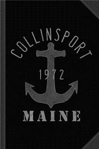 Collinsport Maine Vintage Journal Notebook