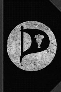 Iceland Pirate Party Vintage Journal Notebook