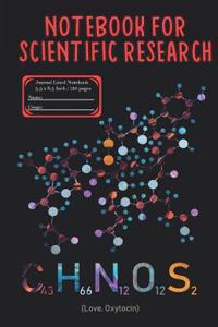 Notebook for Scientific Research