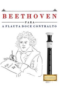 Beethoven Para a Flauta Doce Contralto