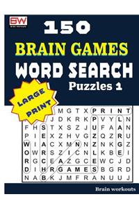 150 Brain Games - WORD SEARCH Puzzles 1