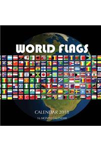 World Flags Calendar 2018