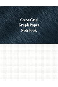 Cross Grid Graph Paper Notebook