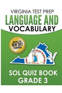 Virginia Test Prep Language & Vocabulary Sol Quiz Book Grade 3