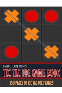 Useful Tool Prints Tic Tac Toe Game Book