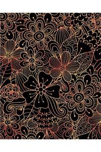 Journal Notebook Flower Pattern 3