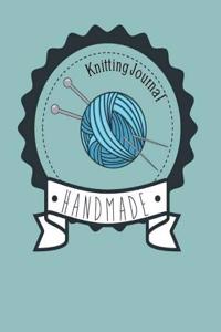 Knitting Journal Handmade