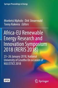 Africa-EU Renewable Energy Research and Innovation Symposium 2018 (Reris 2018)