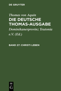 Christi Leben: III: 35-45